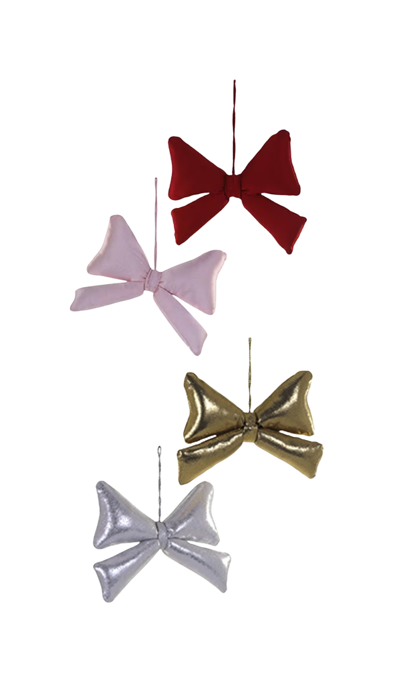 Ornament | Satin Bow | 4 Colors Available