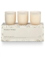 Illume Winter White Candle Trio Gift Set