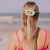 TELETIES - Aloe, There!  Flat Round Hair Clip