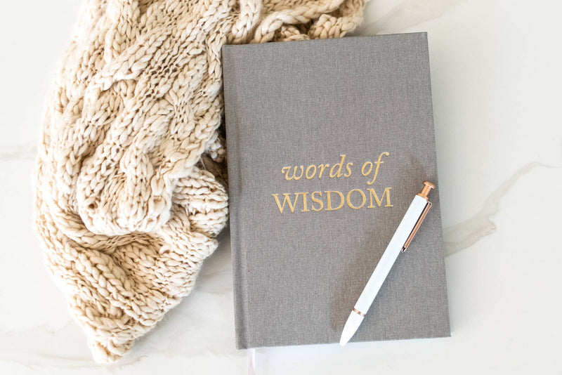 Words of Wisdom Journal | Gray