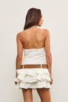 Bay Breeze Halter Dress | White