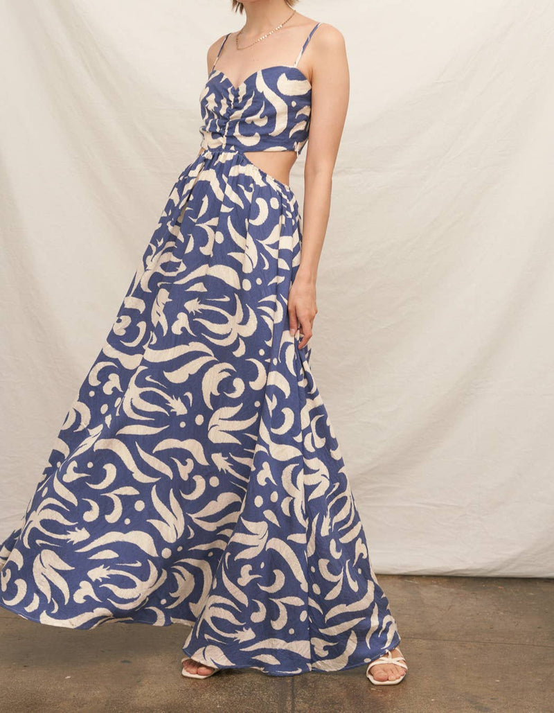 Riviera Breeze Maxi Dress