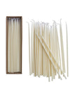 Thin Taper Candles | Set of 24