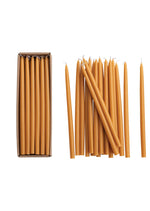 Unscented Thin Taper Candles in Box, Set of 24