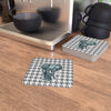 Elephant and Houndstooth Reversible Paper Party Coaster Set