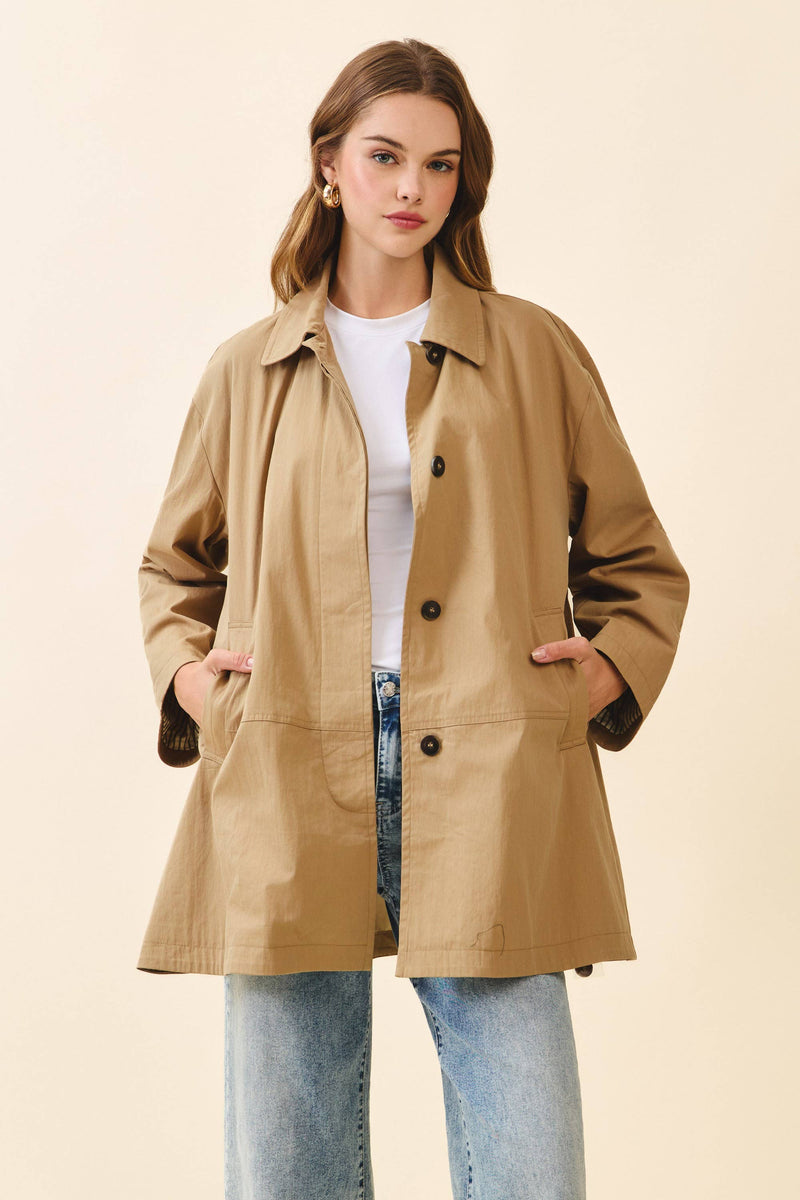 The Sunday Market Jacket | Mocha