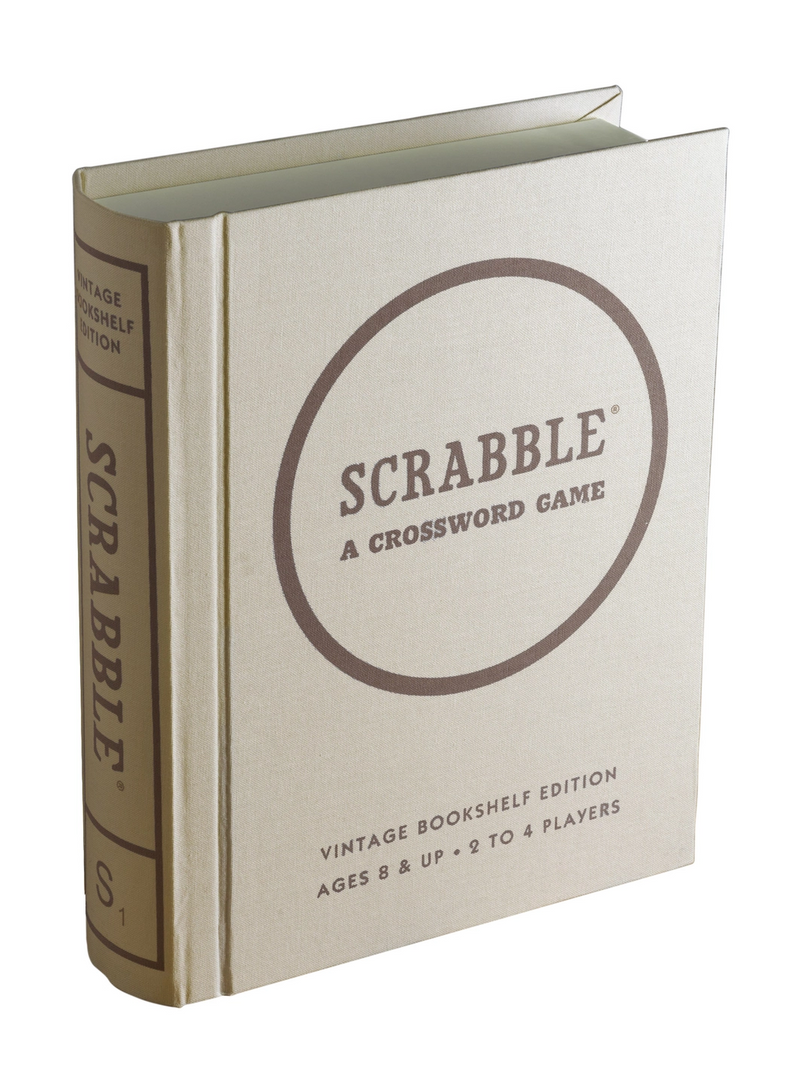 Vintage Bookshelf Edition, Scrabble Board Game