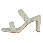 Braided Sandals - Ivory