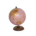 World Globe - Pink & Gold