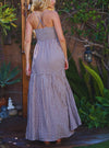 Rowan Maxi Dress | Brown Check