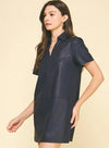 Put Together Tunic Dress | Navy