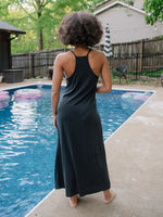 Butter Knit Maxi Dress - Vintage Black