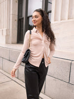 Penny Top-Blush Taupe