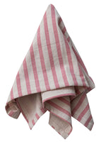 Chic Stripes Cloth Napkins | Pink | Set of 4