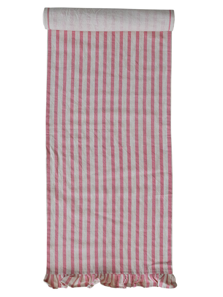 Chic Stripes Table Runner | Pink