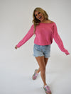 Bubblegum Bliss Sweater Top