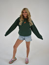 Chili Pepper Sweatshirt | Pine Green