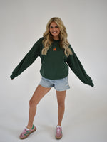 Chili Pepper Sweatshirt | Pine Green