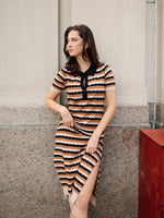 Fall For Me Striped Knit Maxi Dresses