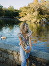 Watercolor Floral Top