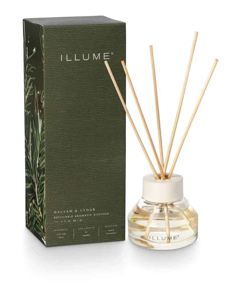 Illume Balsam & Cedar Refillable Aromatic Diffuser