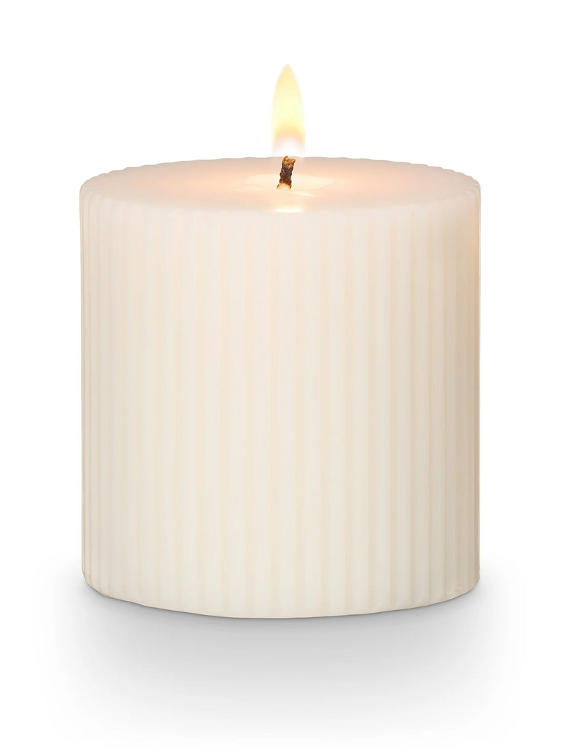 Illume Winter White Fragranced Pillar Candle - 2 sizes available