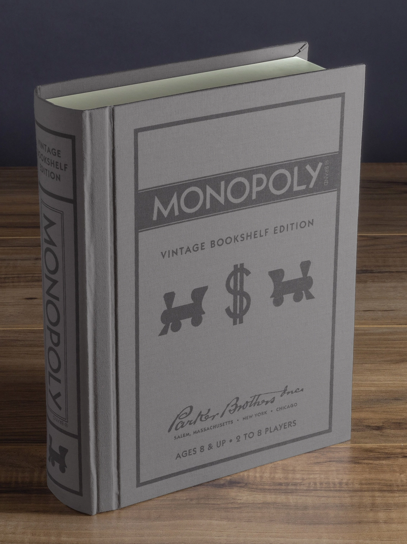 Vintage Bookshelf Edition, Monopoly Board Game