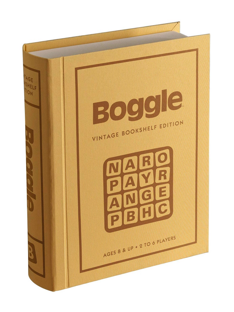 Vintage Bookshelf Edition, Boggle Game