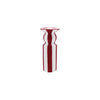 Hand-Painted Ceramic Striped Taper Holder | Red and White | 2 sizes