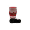 Santa Boot Shot Glass | Hand-Painted | 2 oz