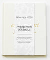 Engagement Journal | Gift for New Brides | Book for Couples - Ivory