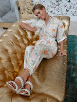 Elena Pastel  Floral Jumpsuit