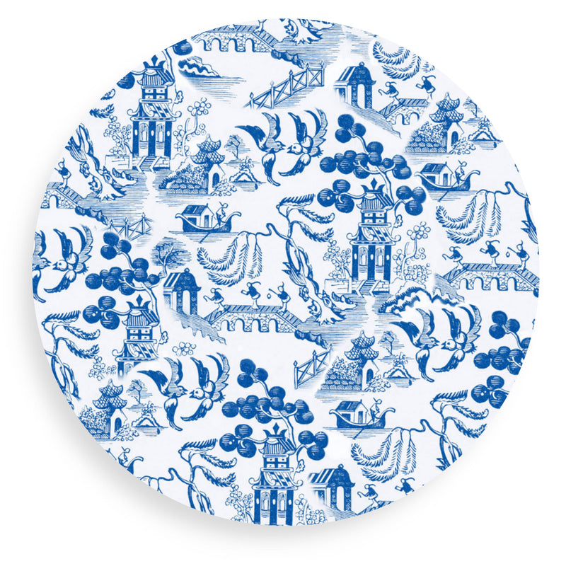 Chinoiserie Print Acrylic Coaster