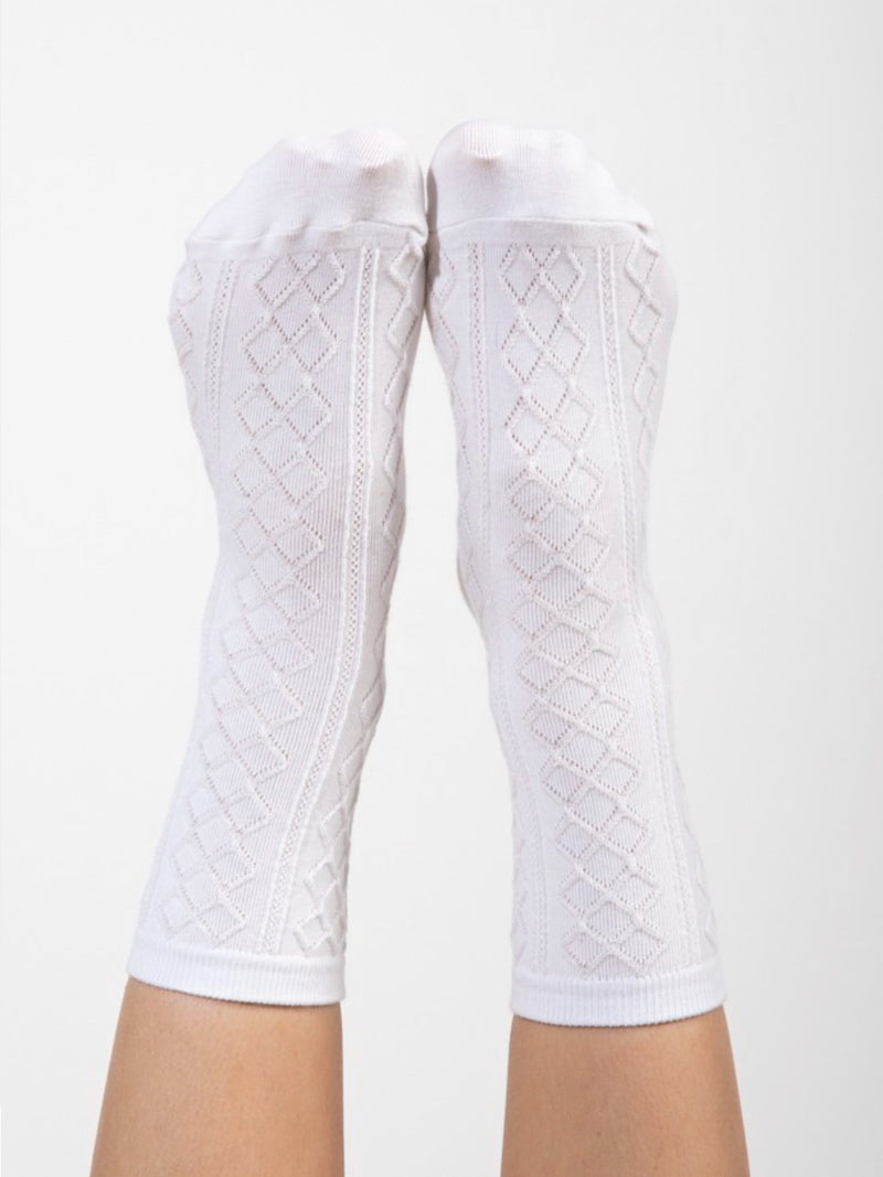 Classic Diamond Ankle Socks