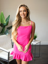Casey Mini Dress - Pink