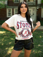 Rolling Stones University of Alabama Roll Tide Graphic Tee