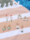 CANVA Tennis Earrings