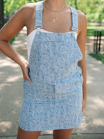 Paisley Please Overall Mini Dress