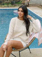 Vacay Cream Sweater