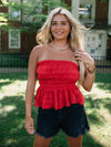 Ruby Strapless Top