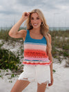 Tiffany Crochet Knit Tank