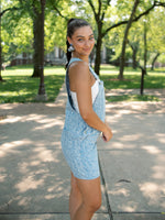 Paisley Please Overall Mini Dress