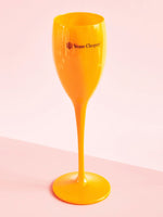 Picture of Orange Veuve Clicquot Acrylic Champagne Flute