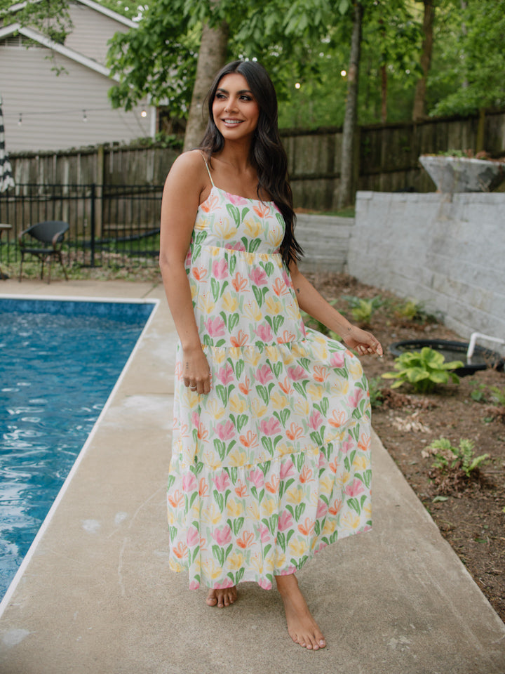 Presley Floral Maxi Dress
