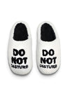 Cozy "Do Not Disturb" Slippers