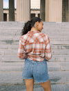 Brynn Flannel Shirt- Auburn