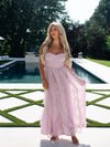 Purple Daisy Maxi Dress