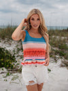Tiffany Crochet Knit Tank