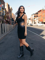 Vanessa Mini Dress - Black