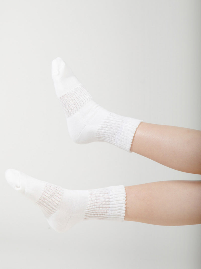 Classic Ribbed Ankle Socks